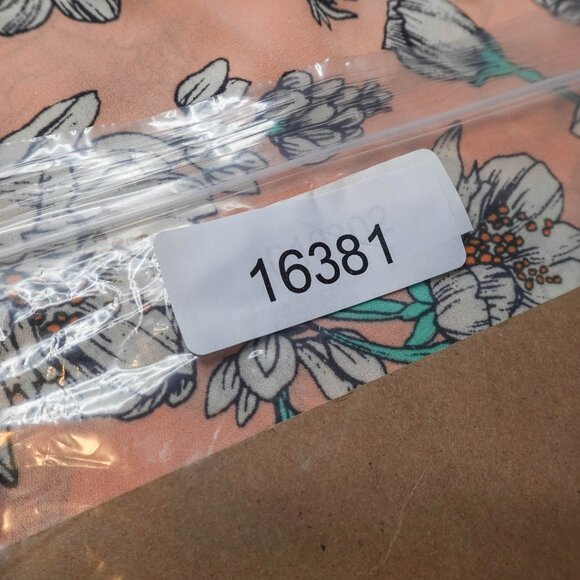 Copper Key Womens Top XS Peach Floral Sheer Coquette Romantic Flowy Timeless - Picture 13 of 13